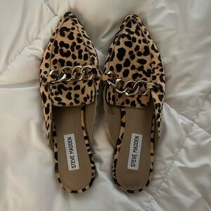 Steven Madden Leopard Loafers